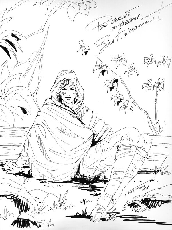 Dans les bois by Olivier Speltens - Sketch