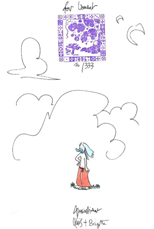 Ralph Azam by Lewis Trondheim - Sketch