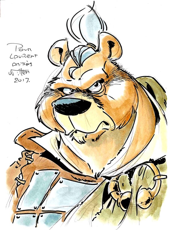 Nounours par Etienne Willem - Dédicace