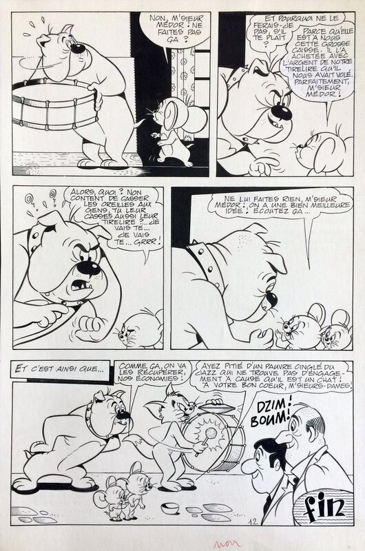 Tom & Jerry (par Gen-Clo ?) - Comic Strip