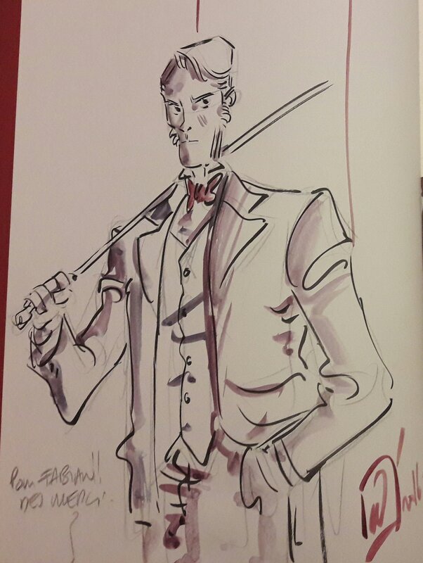 Silas corey by Pierre Alary - Sketch