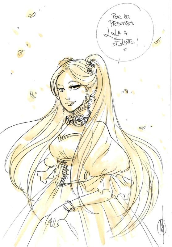 Sara by Nora Moretti - Sketch
