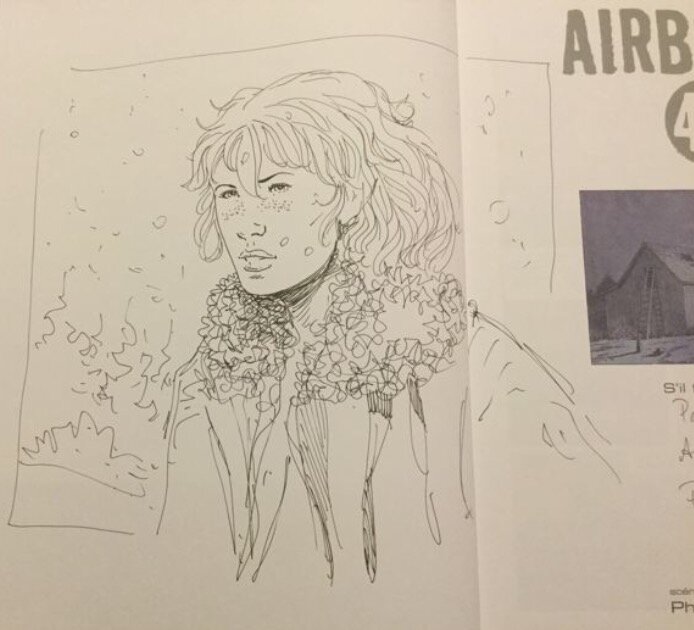 Philippe Jarbinet, Dédicaces Airborne 44 Tome 5 - Sketch