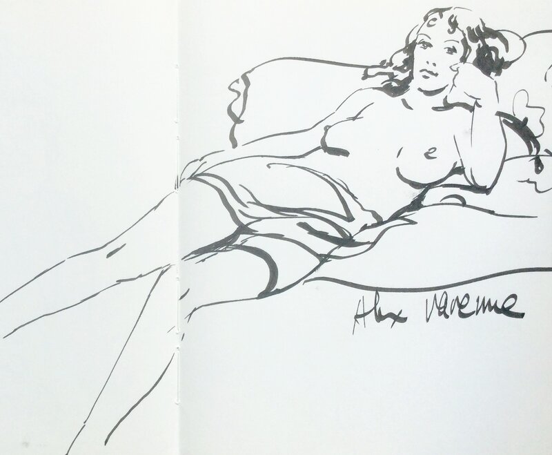 Femme by Alex Varenne - Sketch