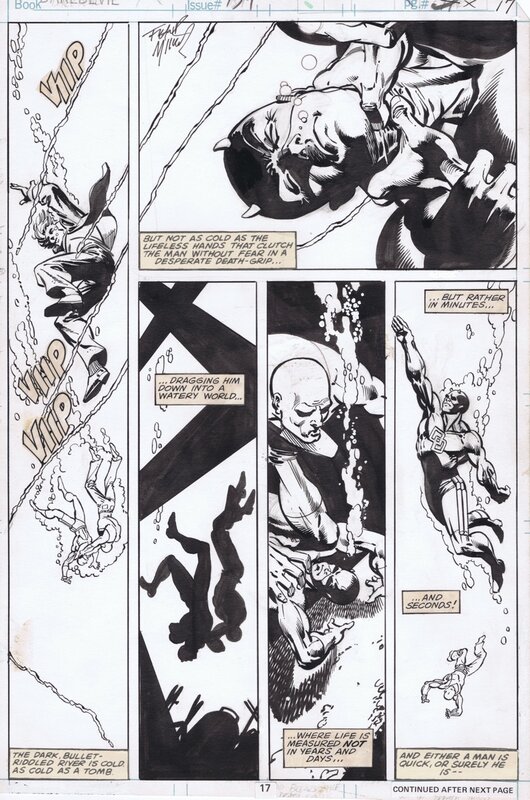 Frank Miller, Klaus Janson, 1979-07 Miller/Janson: Daredevil #159 p17 