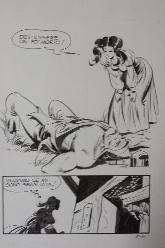 Biancaneve by Leone Frollo - Sketch