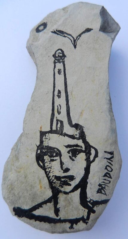MON PORTRAIT par Edmond BAUDOIN - Illustration originale
