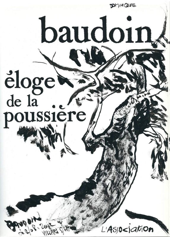 Dédicace d'Edmond BAUDOIN - Sketch