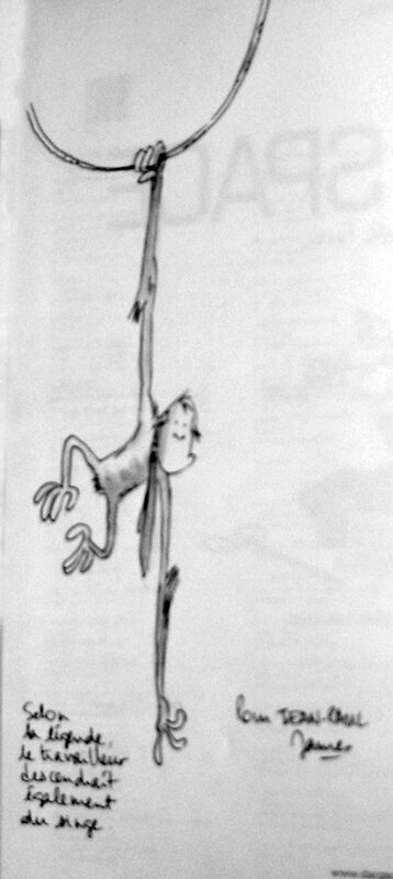 Dédicace de James - Dans Mon Open Space T2 - Sketch