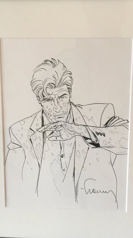 For sale - Philippe Francq, Largo SUPERBE ILLUSTRATION SIGNEE COUVERTURE BODOI 11/2005 - Original Illustration