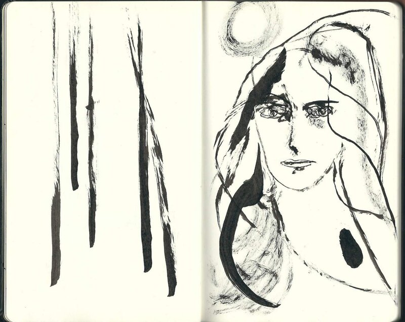 Edmond Baudoin, La musique du dessin - Original art