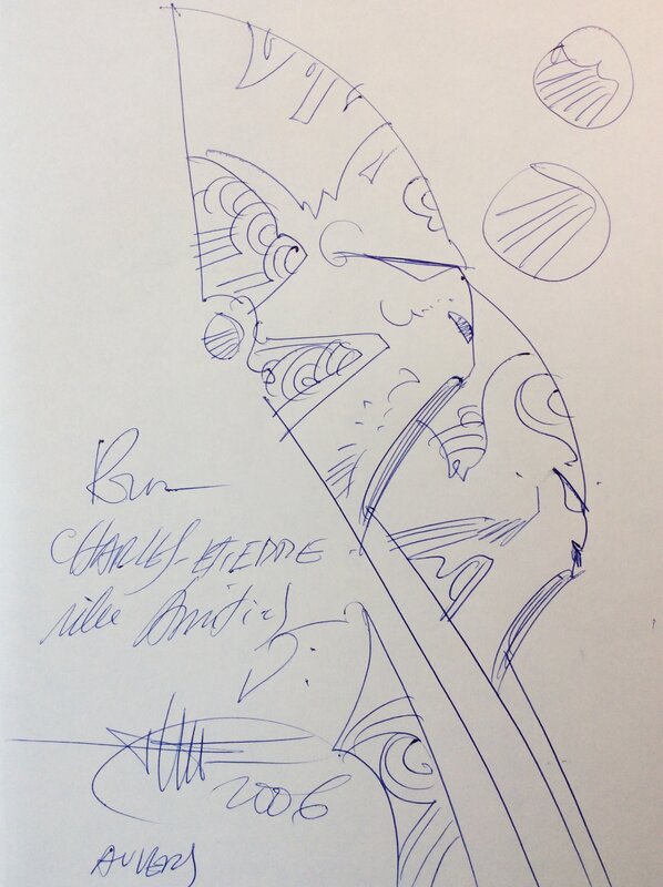 La Nuit by Philippe Druillet - Sketch