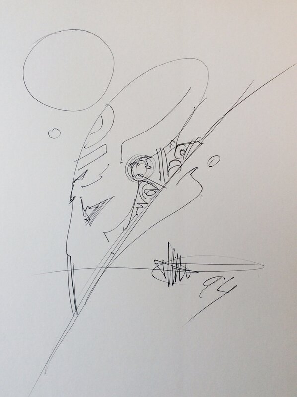 Vuzz by Philippe Druillet - Sketch