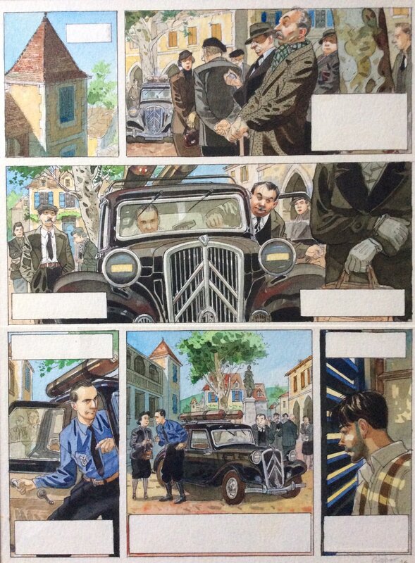 Le sursis by Jean-Pierre Gibrat - Comic Strip