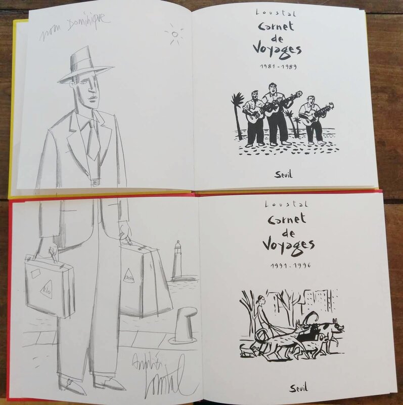 CARNET DE VOYAGES by Loustal - Sketch