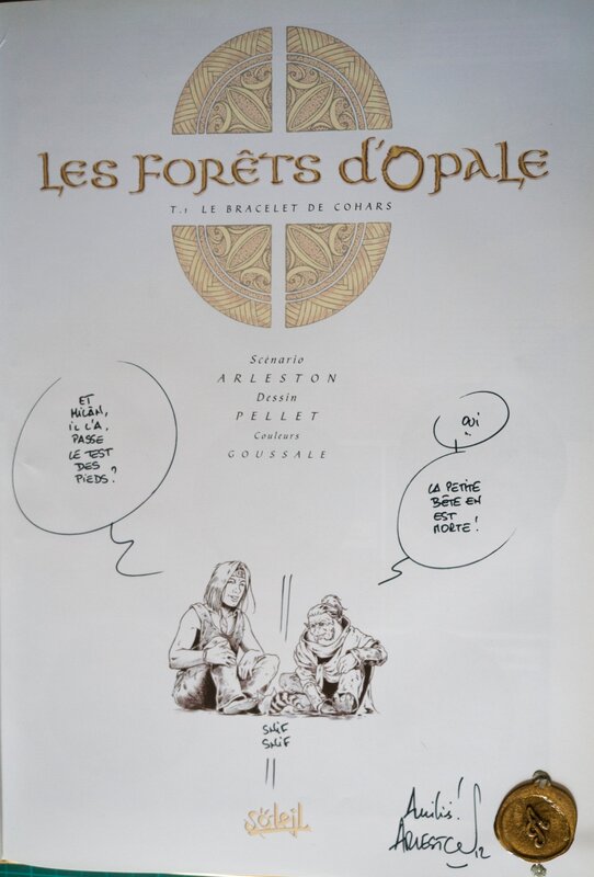 Les Forêts d'Opale par Scotch Arleston - Dédicace