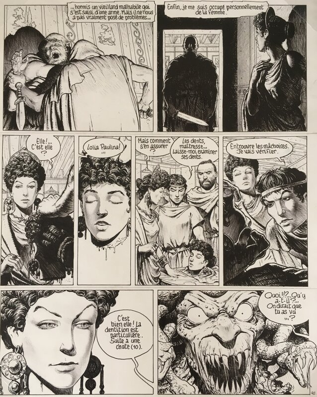 Murena p46 T1 par Philippe Delaby, Jean Dufaux - Planche originale