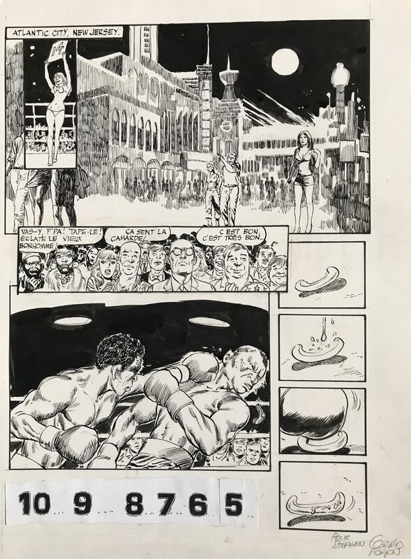 Atlantic City by Gérald Forton - Comic Strip