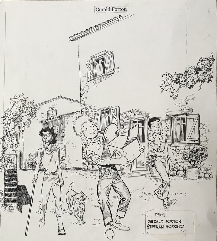 Gérald Forton, Bibi  fricotin et la boite aux rêves , couverture - Comic Strip