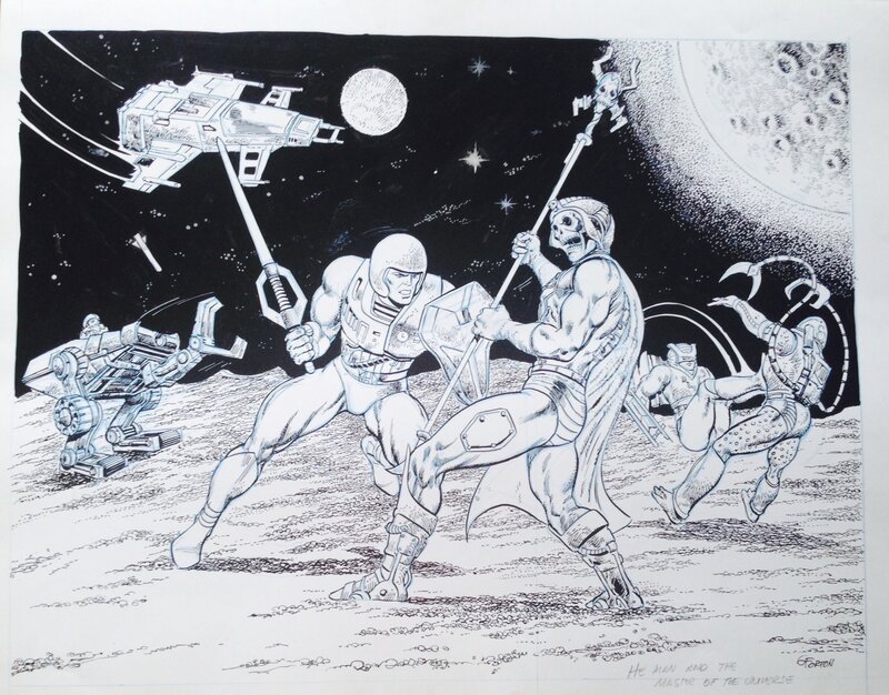 Gérald Forton, He Man and the Master of the Universe - Original Illustration