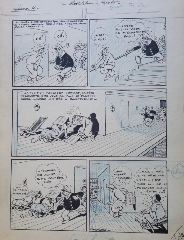 Marijac, Rouletabosse Reporter - Comic Strip