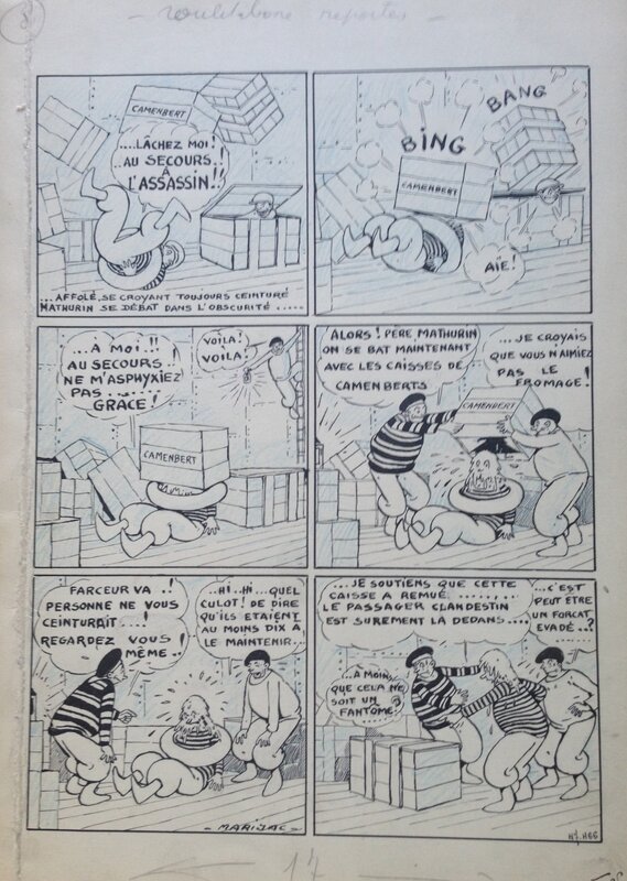 Marijac, Rouletabosse Reporter - Comic Strip