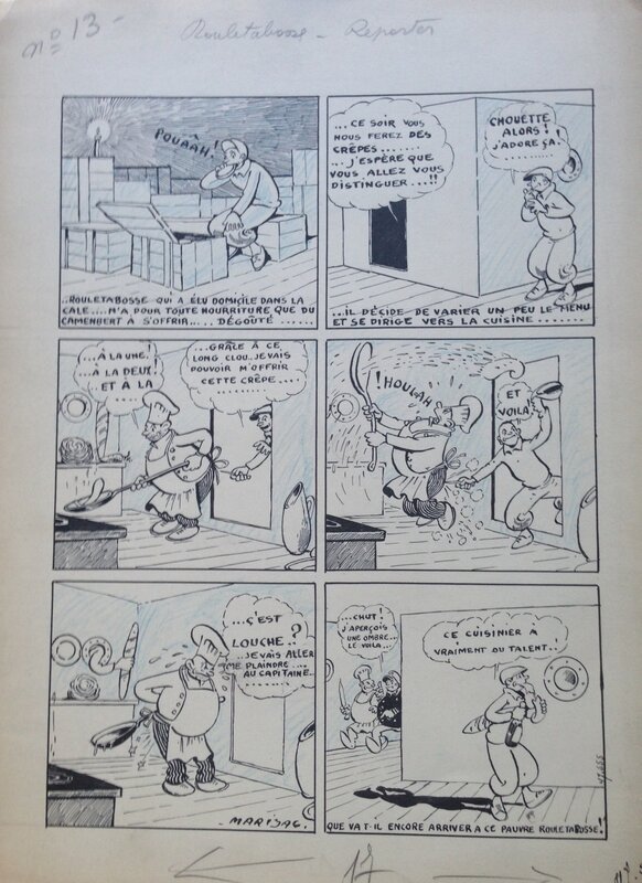 Marijac, Rouletabosse Reporter - Comic Strip