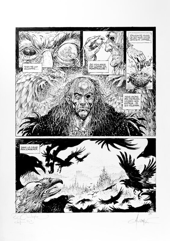 Saga valta 3 - Mohamed Aouamri PL 27 - Planche originale