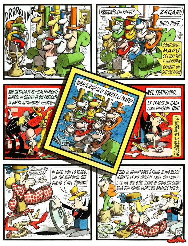 Cipzagmapu by Benito Jacovitti - Comic Strip