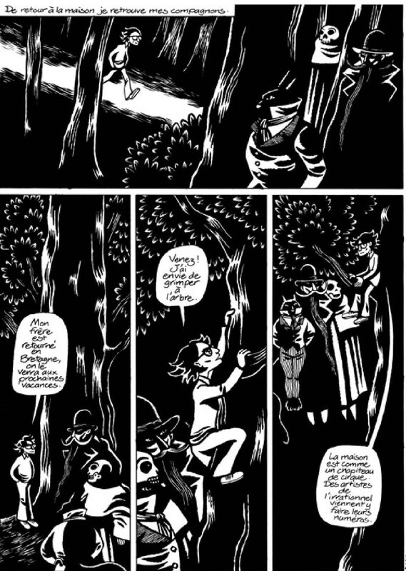 David B., L'ascension du Haut Mal - Comic Strip