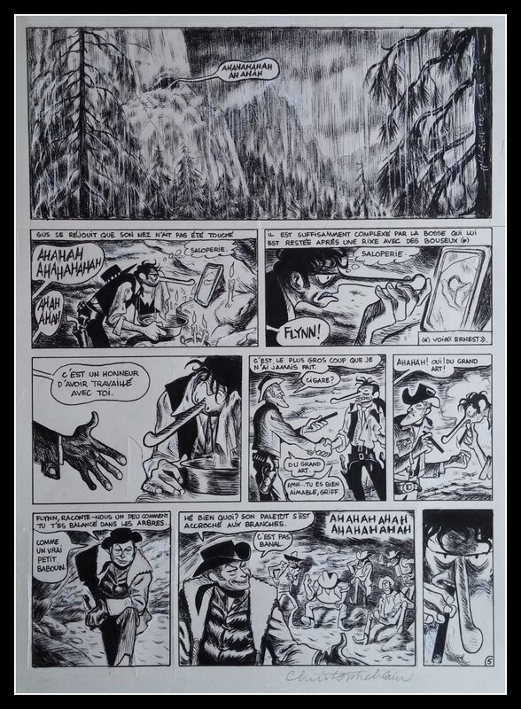 Gus 4 - Happy Claim by Christophe Blain - Comic Strip