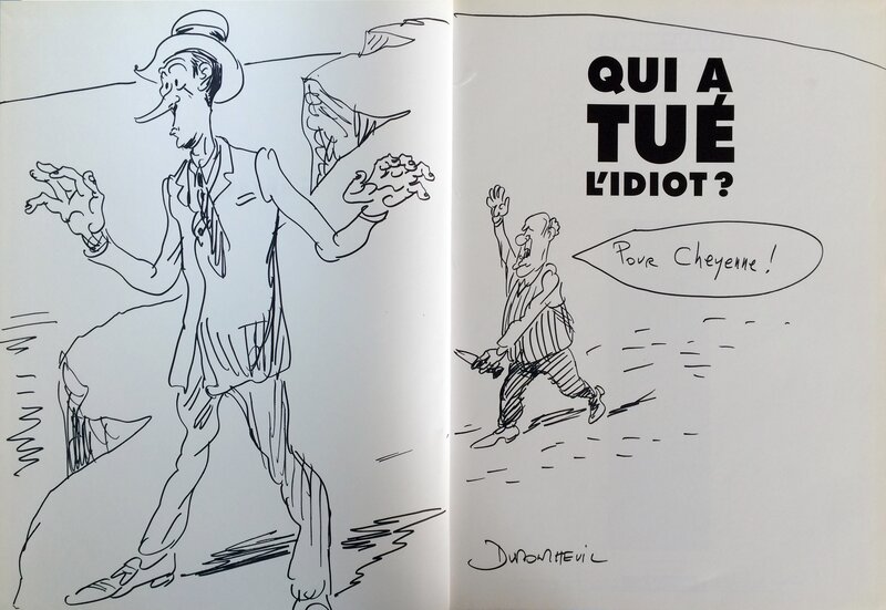 Dédicace de Dumontheuil - Qui a tué l'idiot ? - Dédicace