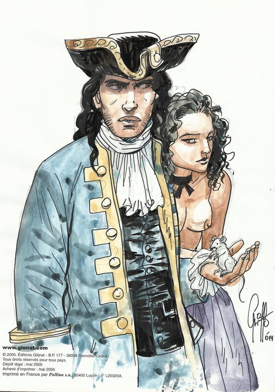 Giacomo Casanova by Griffo - Sketch