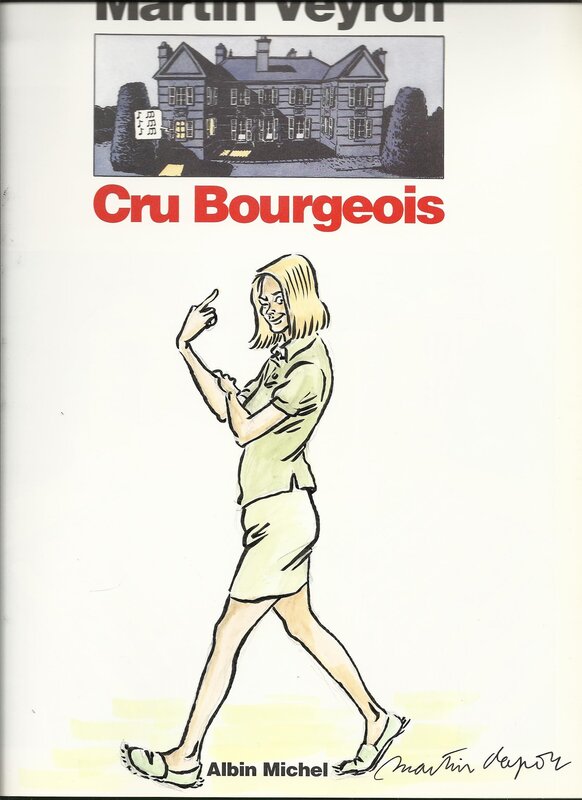 Une bourgeoise par Martin Veyron - Dédicace