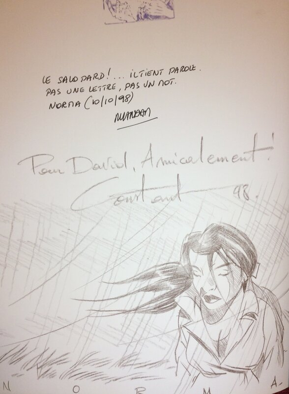 Bitume - David by Michel Constant, Vandam - Sketch