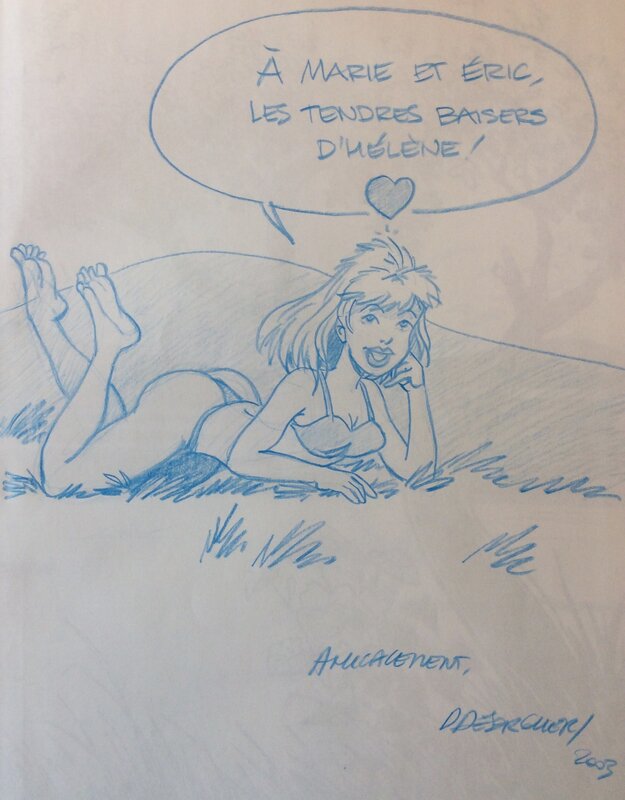 Jimmy Tousseul by Daniël Desorgher - Sketch