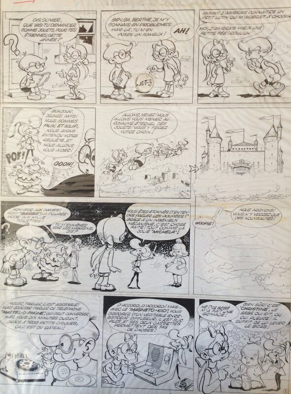 Genial Olivier by Jacques Devos - Comic Strip