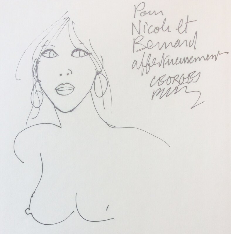 Blanche Épiphanie by Georges Pichard - Sketch
