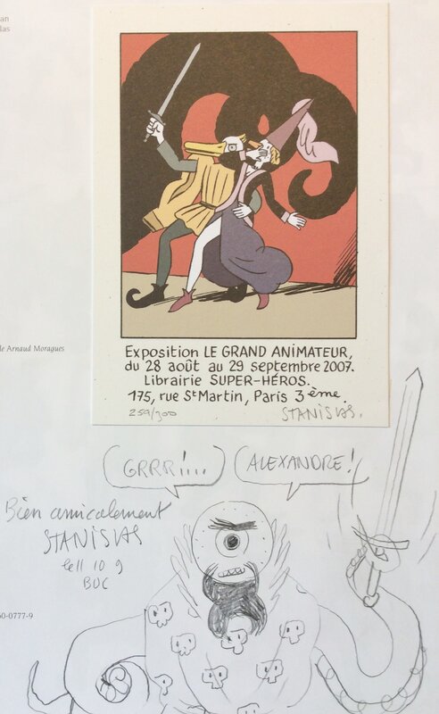 Donjons par Stanislas - Dédicace