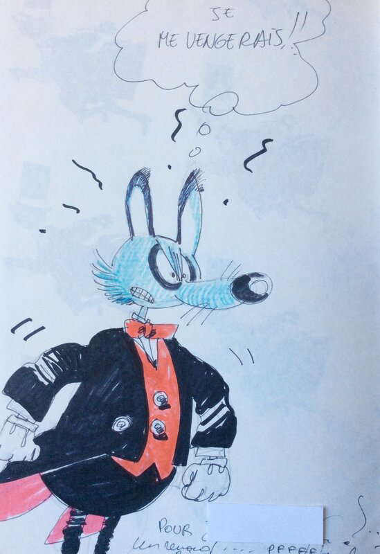 Docteur Poche by Marc Wasterlain - Sketch
