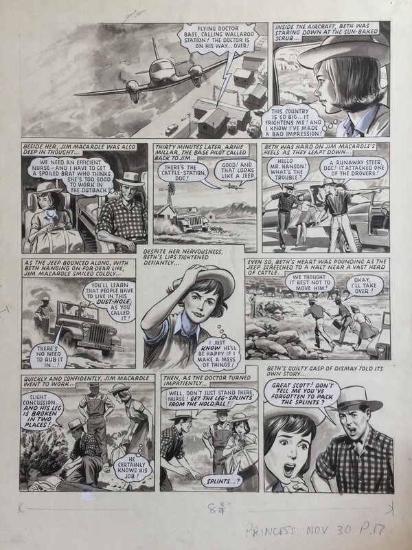 Beth Lawson by Don Harley - Comic Strip
