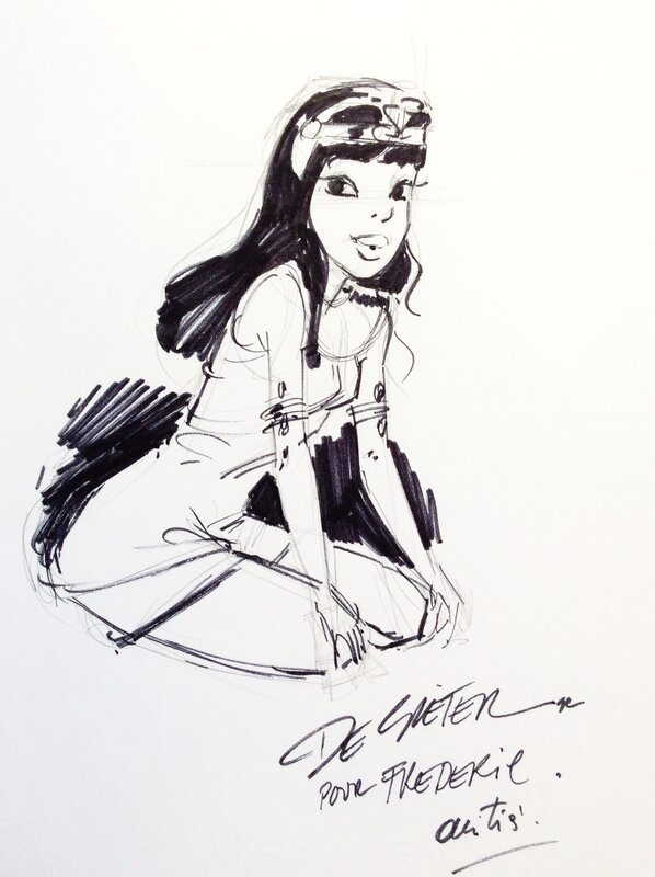 Théti-Chéri by Lucien De Gieter - Sketch