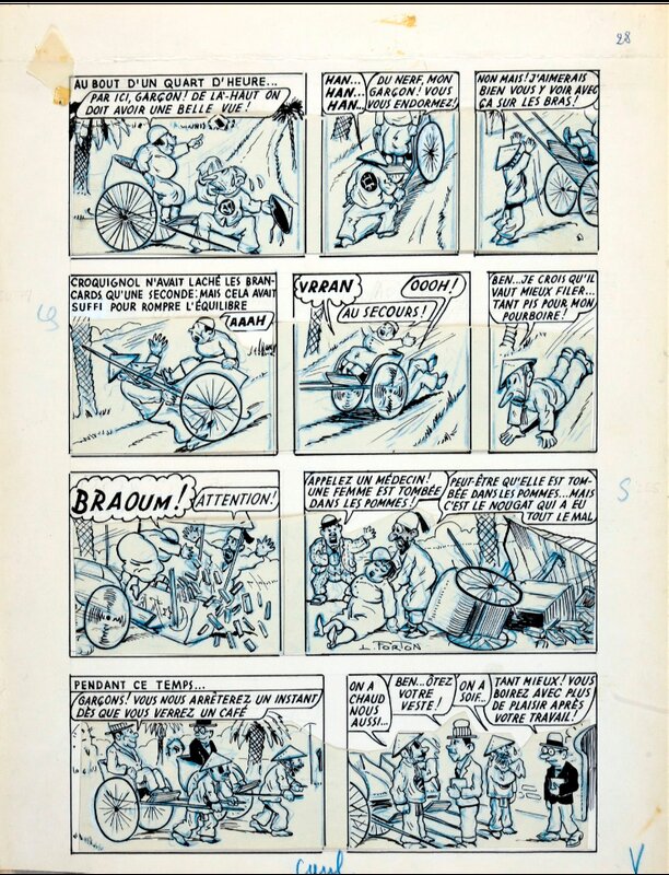 Louis Forton, Pieds Nickelés #3 P78 - Comic Strip