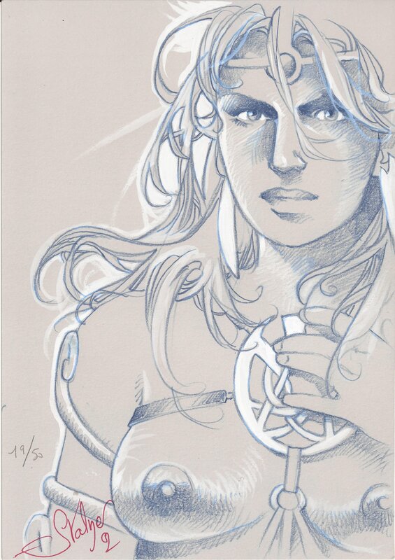 Hera by Éric Stalner - Original Illustration