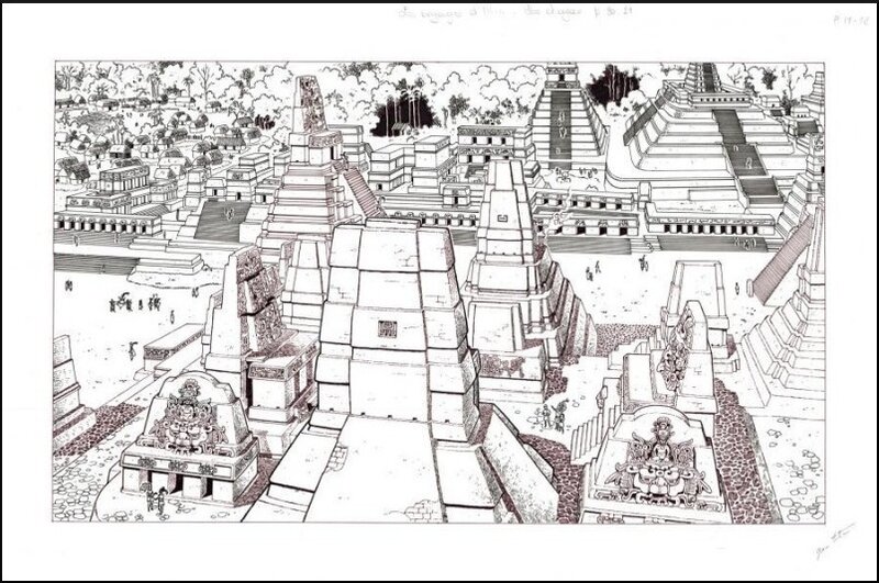 Jeronaton, LES VOYAGES D'ALIX : LES MAYAS - Comic Strip