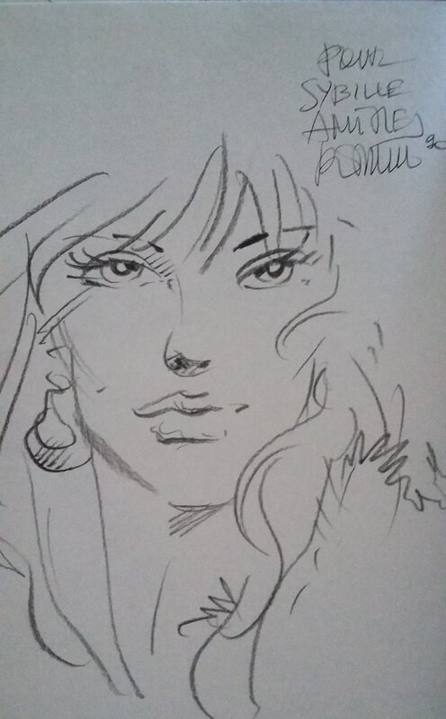 Aarcia by Grzegorz Rosinski - Sketch