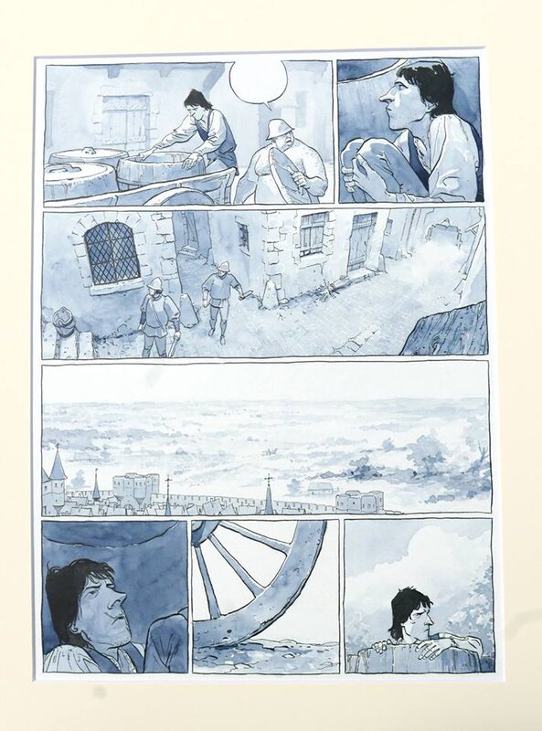 Je, François Villon by Luigi Critone - Comic Strip