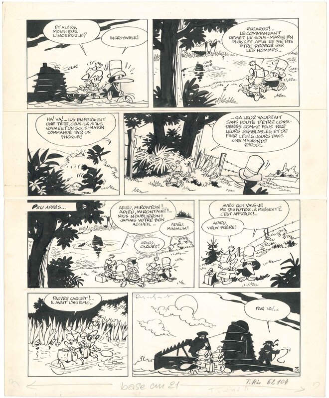 Raymond Macherot, Chloro à la rescousse - Comic Strip