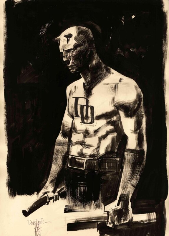 Daredevil par Alex Maleev - Planche originale