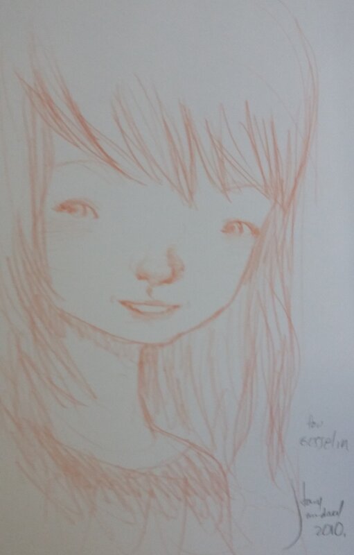 Jeune fille by Tony Sandoval - Sketch